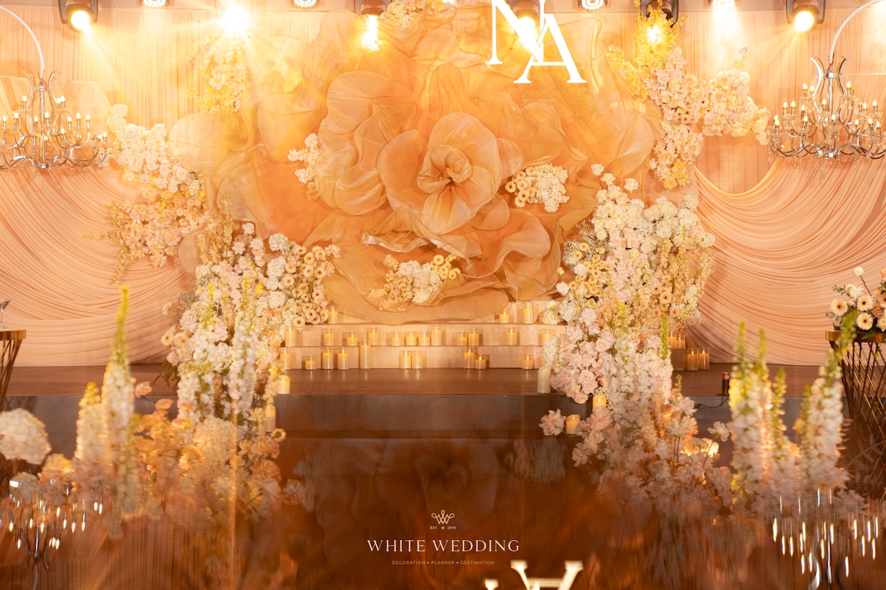 xu huong cuoi 2026 - tông màu thiên nhiên