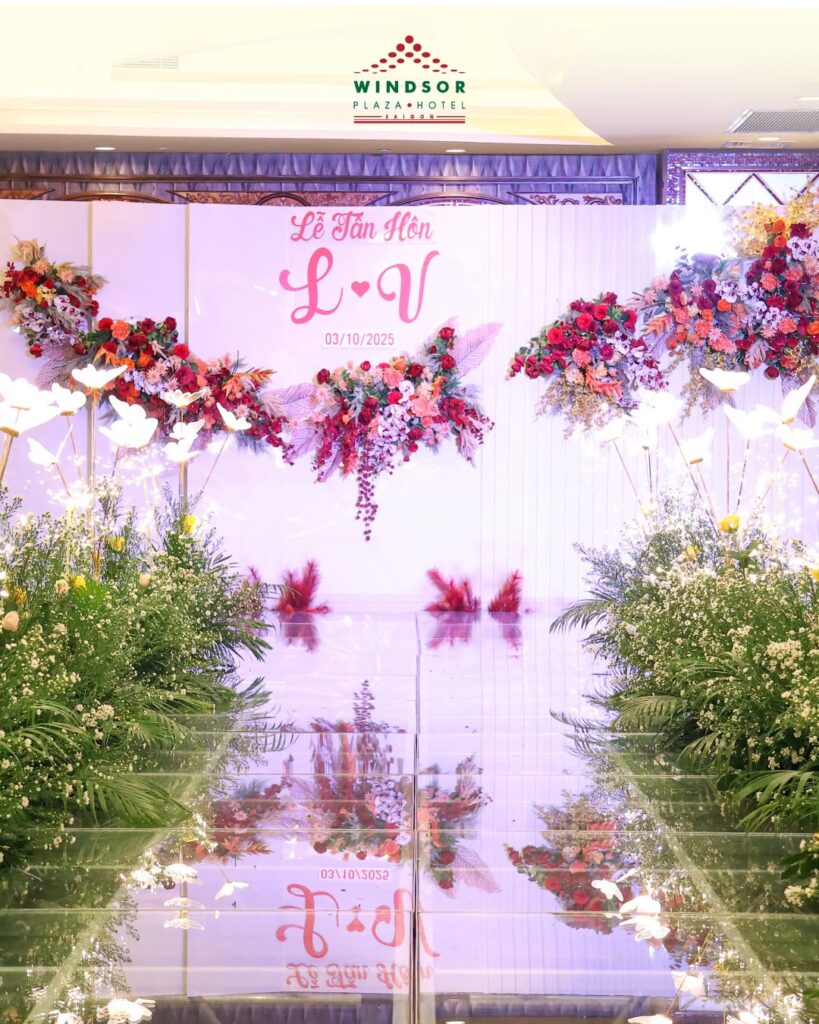 Cẩm Nang Trang Trí Tiệc Cưới Tại Windsor Plaza Hotel: Concept, Chi Phí & Lưu Ý Thực Tế 8 windsor plaza trang tri tiec cuoi 10