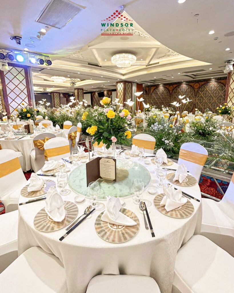 Cẩm Nang Trang Trí Tiệc Cưới Tại Windsor Plaza Hotel: Concept, Chi Phí & Lưu Ý Thực Tế 4 trang tri tiec cuoi
