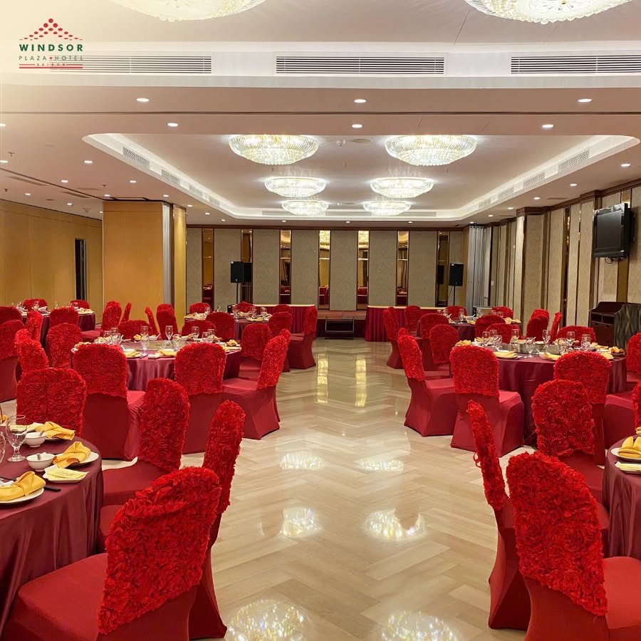 Cẩm Nang Trang Trí Tiệc Cưới Tại Windsor Plaza Hotel: Concept, Chi Phí & Lưu Ý Thực Tế 5 windsor plaza trang tri tiec cuoi 13